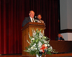 George Speaking About Class of 1959 Donations